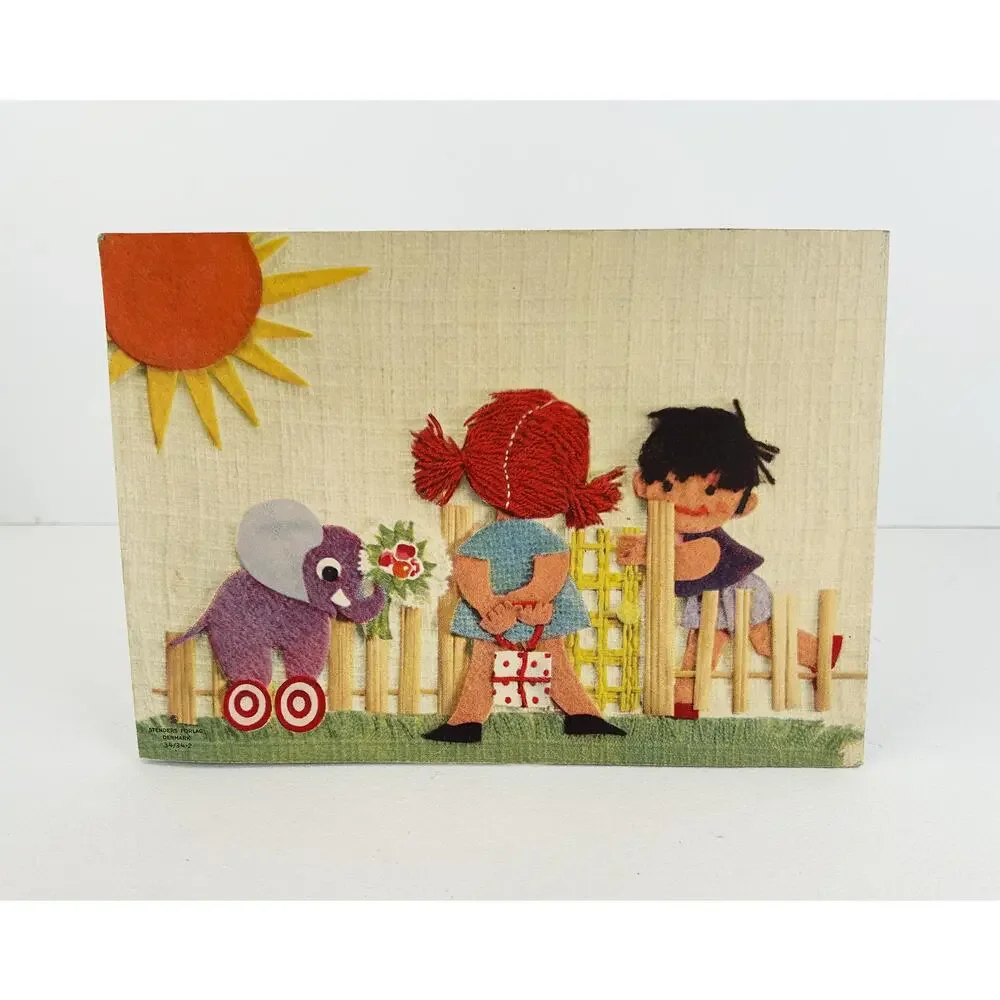 Stenders Forlag Vintage Denmark 1960s Scandinavian Children's Stationery Set